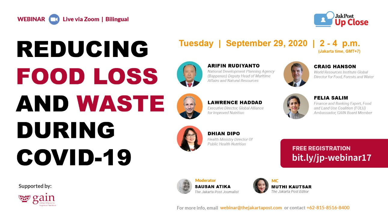 Reducing food loss and waste during COVID-19