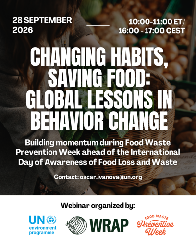 Changing Habits, Saving Food: Global Lessons in Behavior Change