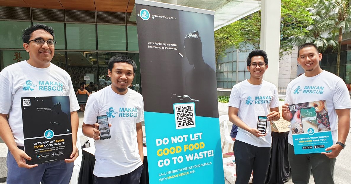 Want Free Food? 4 S'poreans Built An App That Lets You 'Rescue' Leftovers At Nearby Buffets